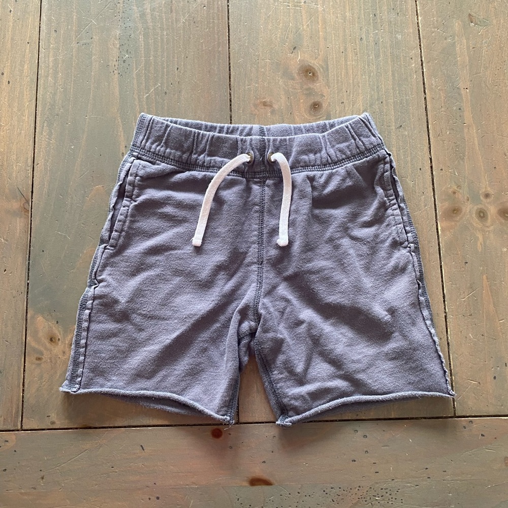 Kids Grey Cloth Shorts